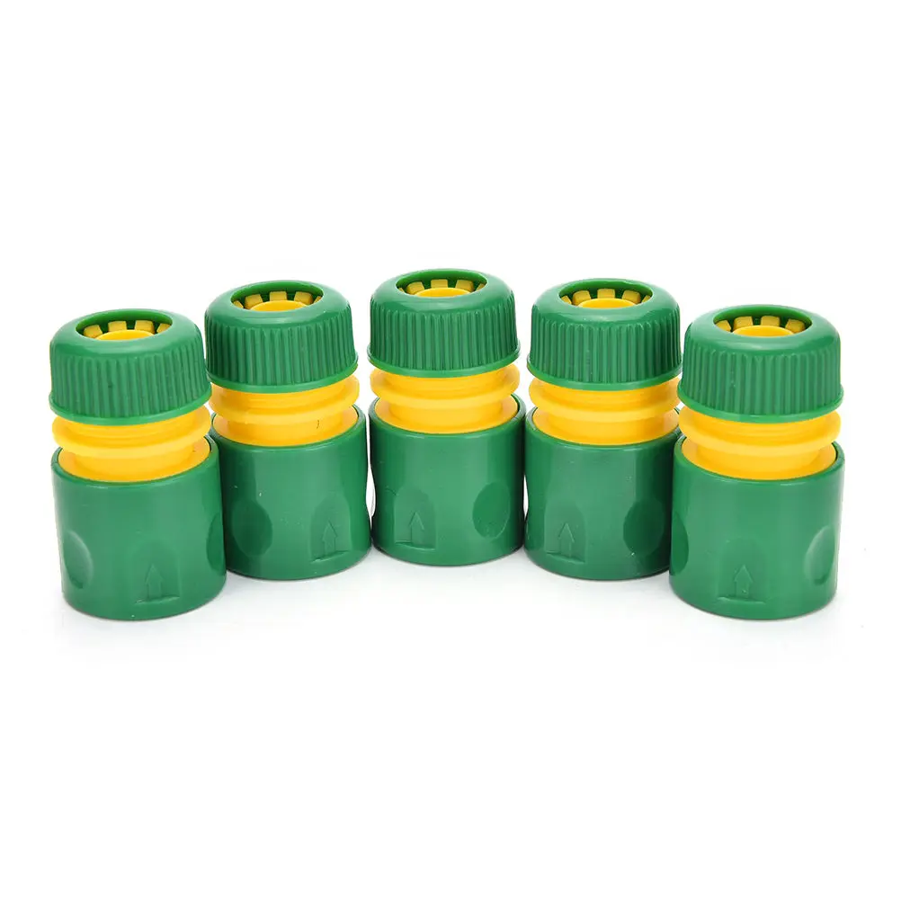 1PC 1/2'' water Pipe Connector Hose Pipe Fitting Set Quick Yellow Water Connector Adaptor Garden Lawn Tap Water Pipe Connector