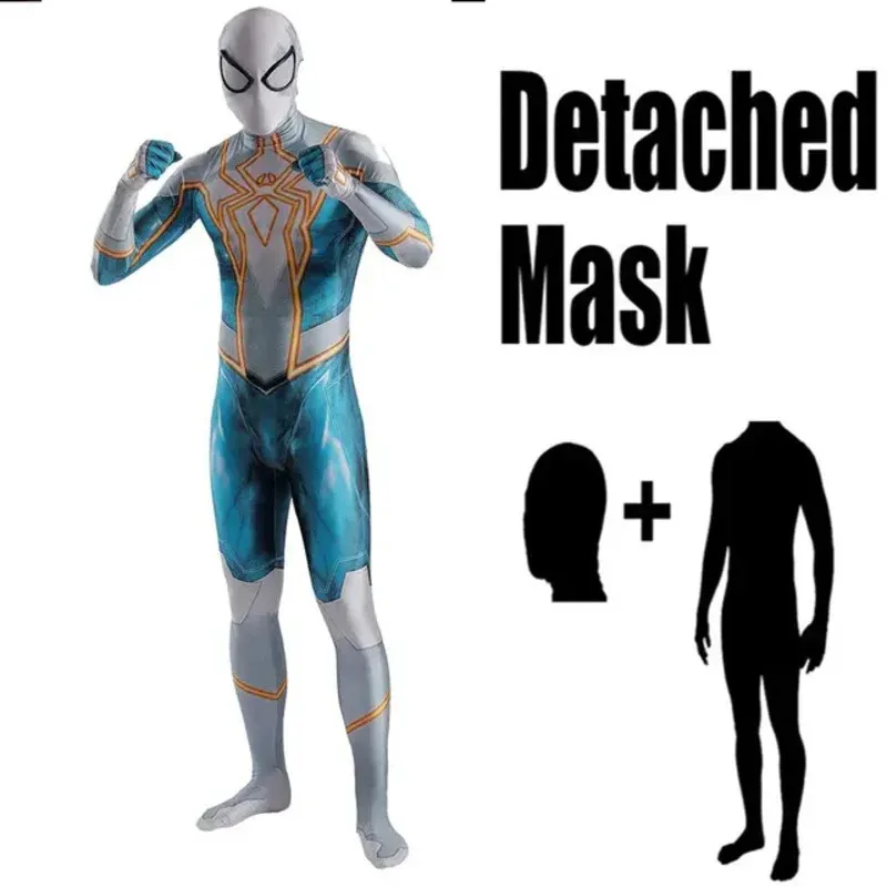Adults Kids Threats Menaces SpiderCosplay Superhero Cosplay Costume Halloween Full Bodysuit Zentai Second Skin Party Jumpsuit