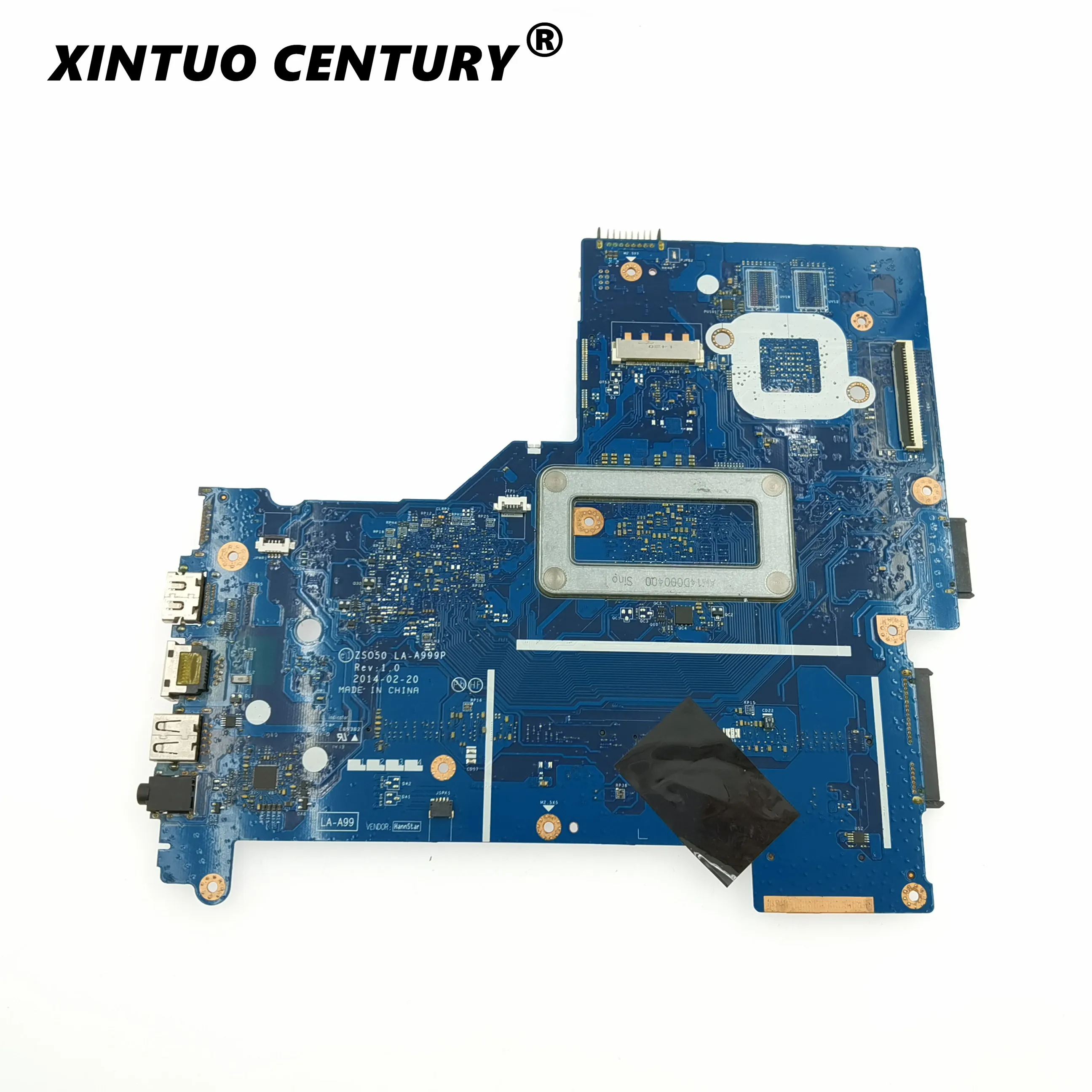 760777-001 760777-601 For HP Pavilion 15R Laptop Motherboard LA-A999P with CPU SR0N9 I3-3217U DDR3 100% Test Work