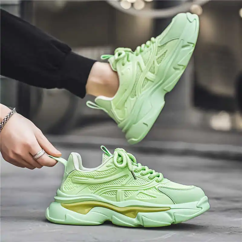 Длинные высокие элегантные туфли для мужчин, ботинки, модельные мужские кроссовки для занятий гольфом, спортивные кроссовки Luxo Workout, популярные в стиле фанк