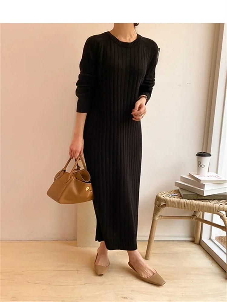 Vestidos Para Mujer Winter Sundress Long Dresses For Women Vintage Dress De Mujer Elegantes Vestido Feminino Traf Official Store