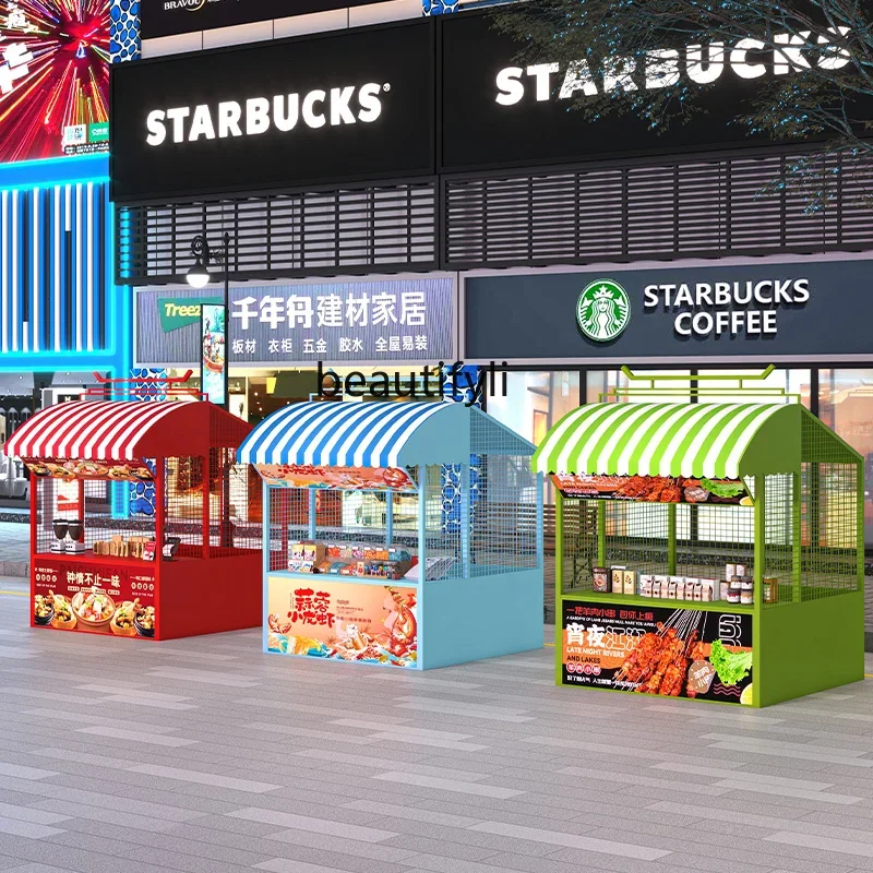 

YH Stall Rack Market Activity Stall Display Rack Outdoor Night Market Snack Sales Shelf