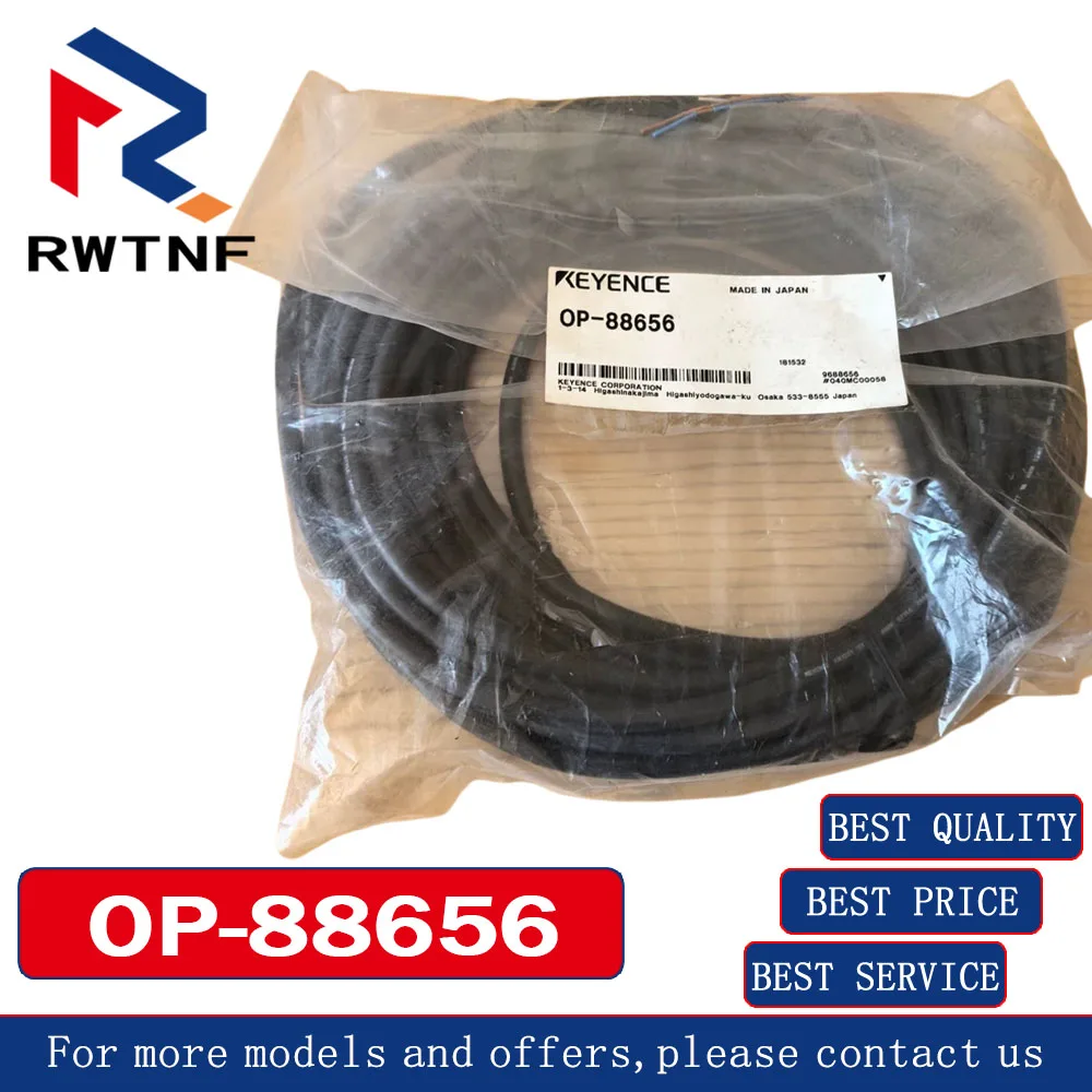 

Brand New Genuine OP-88656 KEYENCE power cord 100% original，warehouse stock