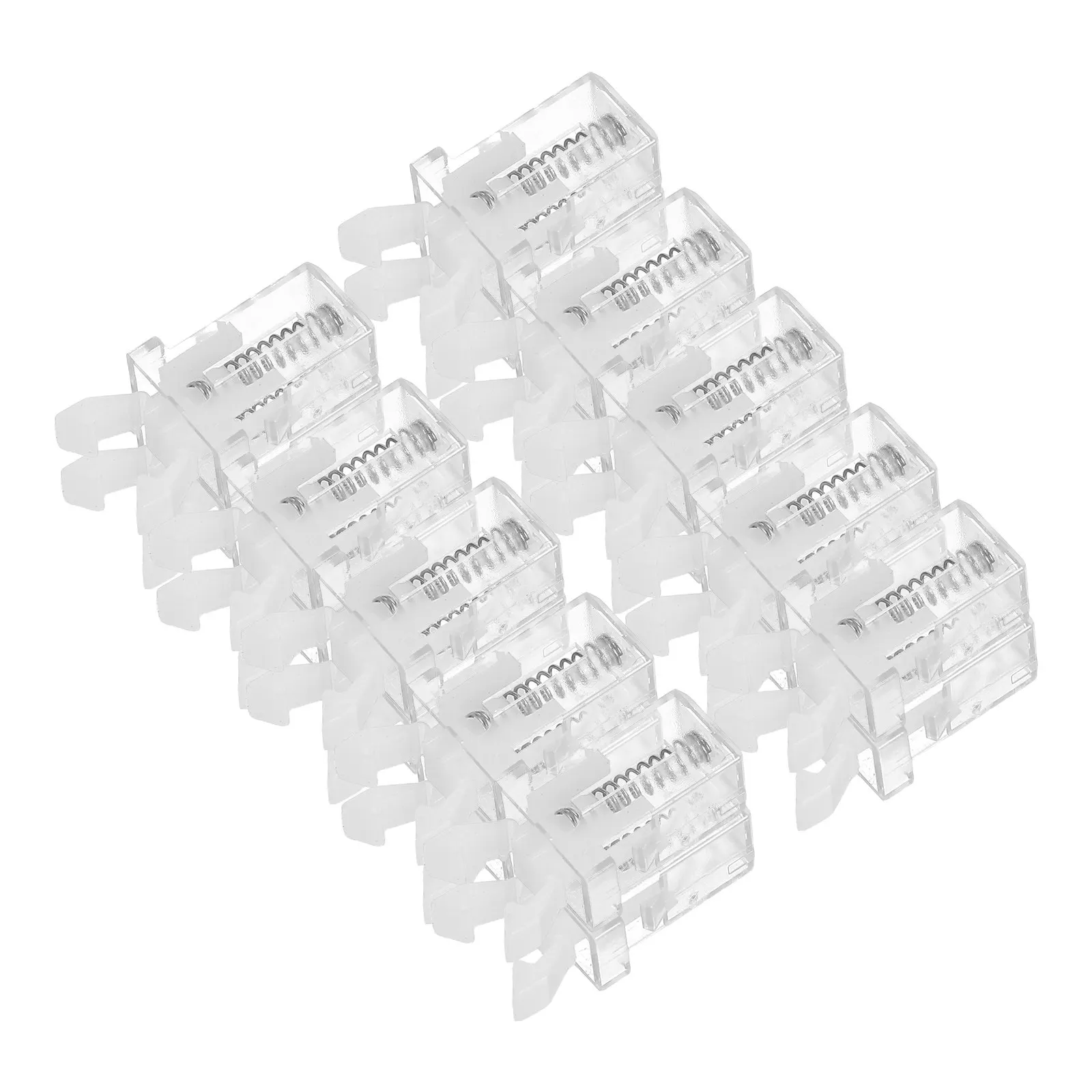 20Pcs Self-Locking Push Latch Spring Buckle for Garbage Can Lid Lock Trash Bin Replacement Parts Kitchen Waste Bin Press Type