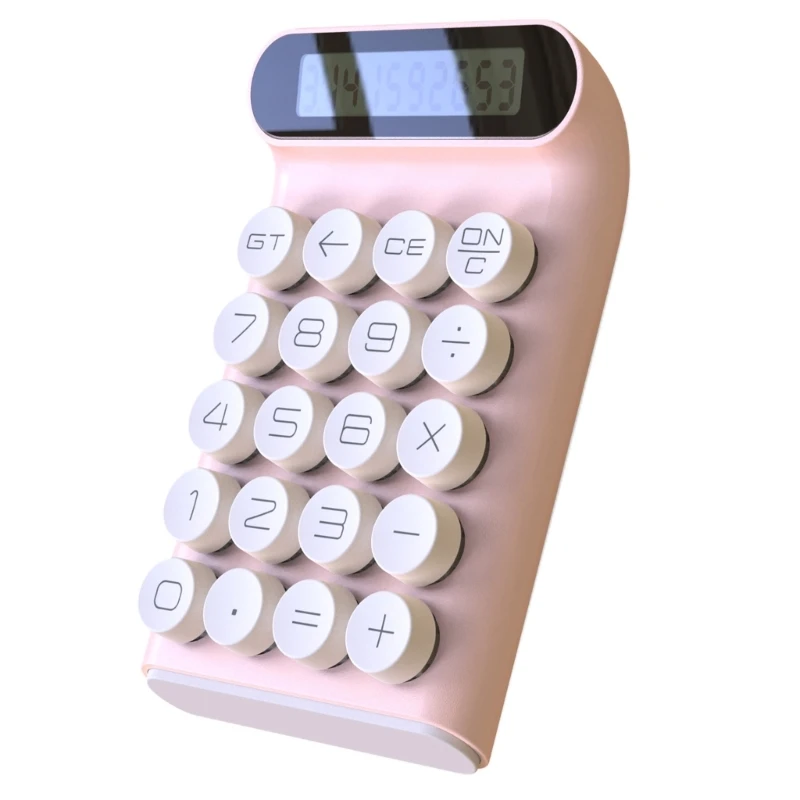 User Friendly Mechanical Keypad Calculator Suitable for Professional Student Calculator Stationery Easy to Read Drop Shipping