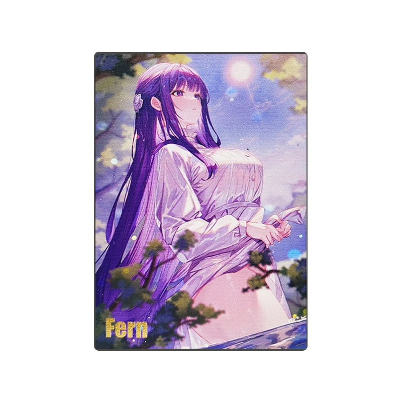 Anime Goddess Story Diy Homemade Card cartoon character Frieren Himmel Flamme Collectible card toy Christmas birthday gift