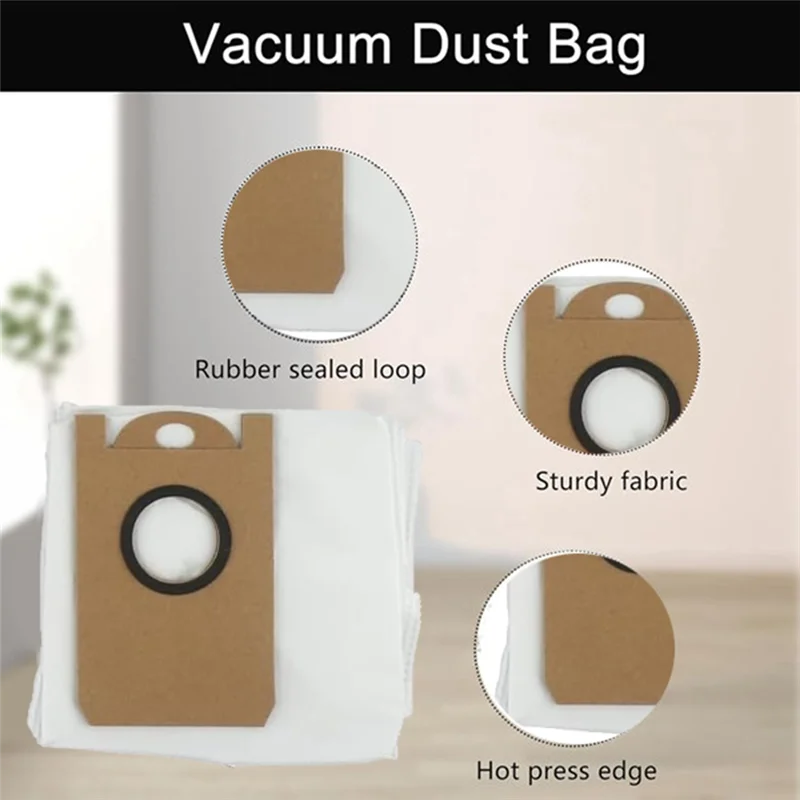 A26T-Vacuum Dust Bag For IMOU RV1 Pro/RV1 Pro Max Spare Parts Large Capacity Dust Bag Household Cleaning Replacement Parts