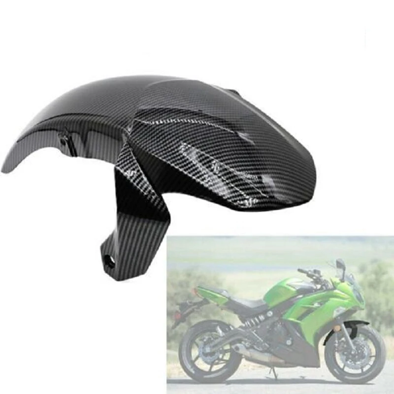 Motorcycle Front Fender Mudguard Tire Splash Mud Guard Cover For Kawasaki ER6N ER6F Ninja 650R Ninja650 2012-2016