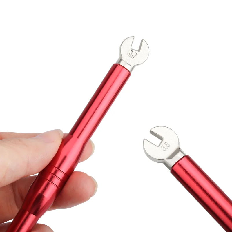 Llave para radios de bicicleta – Herramienta portátil de aluminio para MTB - imagen 4