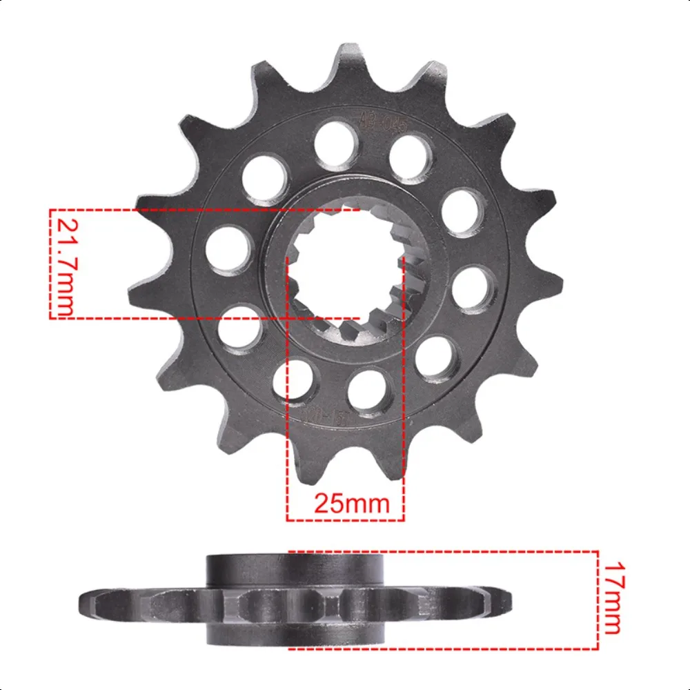 520 15T 40T Motor Bike Front Rear Sprocket Gear Wheel Cam for Honda CMX500 Rebel 2017-2023