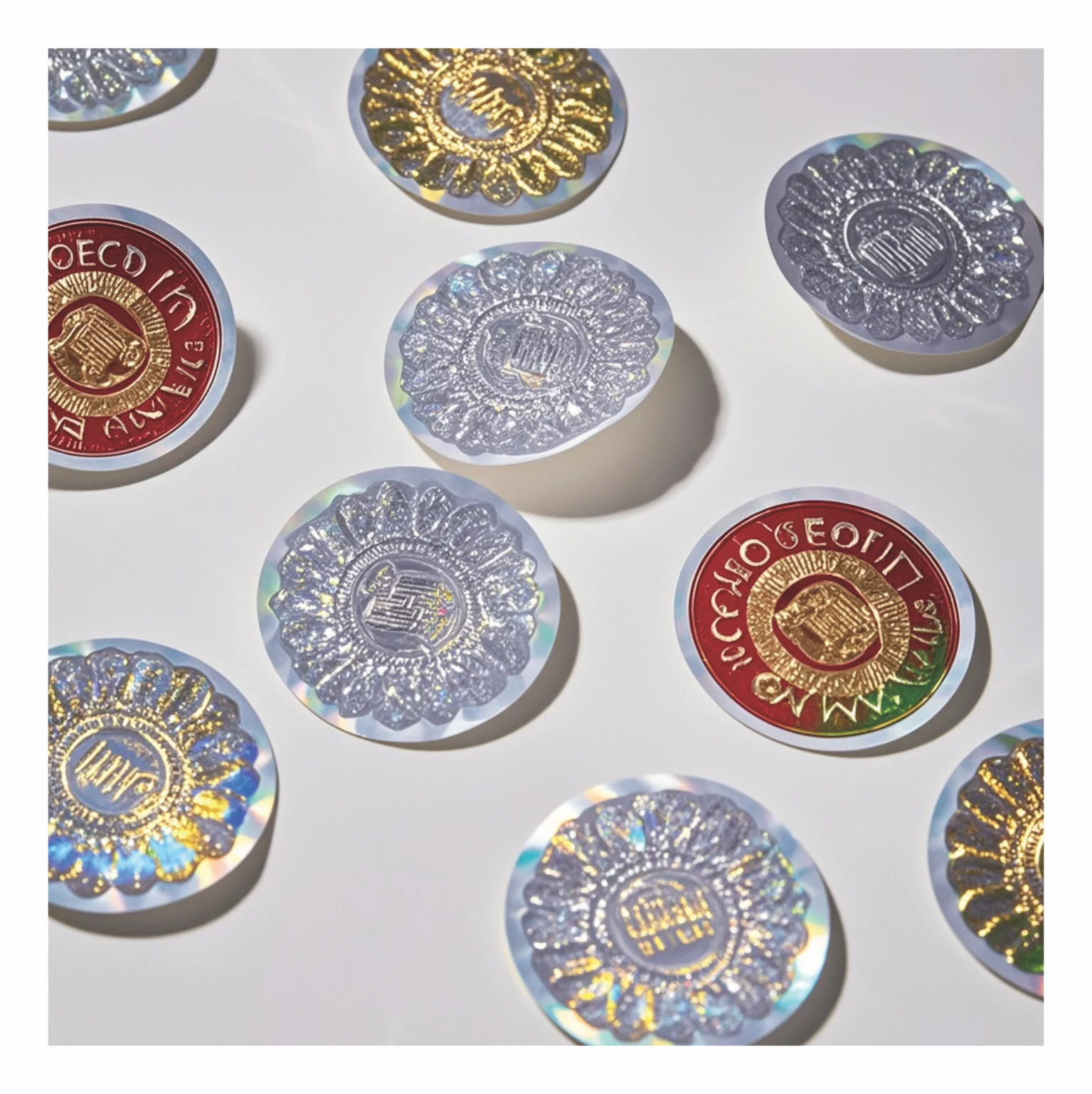 Professional Hologram Security Sticker Printing In High Quality Scratch Hologram Sticker Made In China