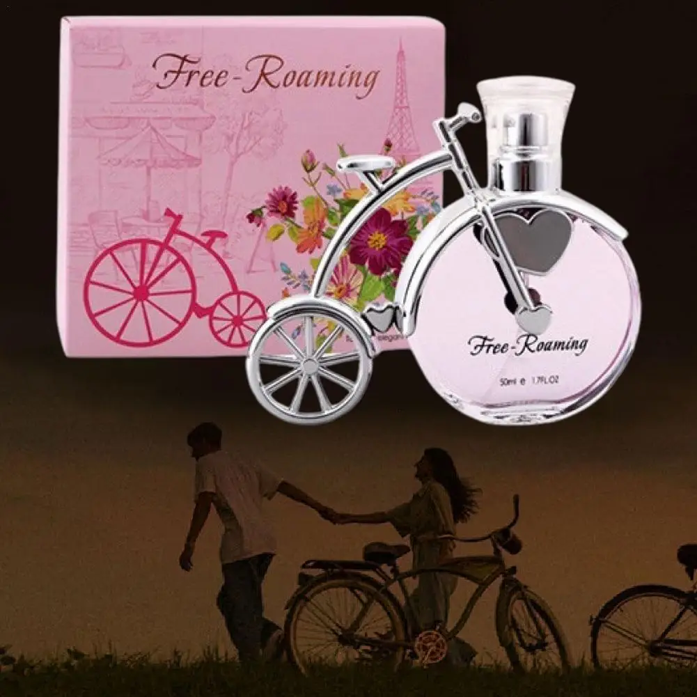 50ml bicicleta Perfume encanto Eau De Toilette Perfume De mujer de larga duración clásico Floral fragancia afrutada Spray regalo romántico