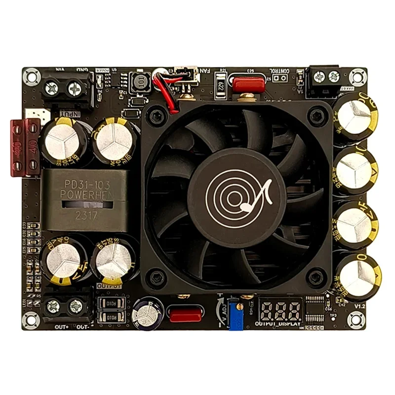 500 واط PW500 الداعم لوحة تركيبية 12 فولت 24 فولت حتى 24 فولت-50 فولت قابل للتعديل متعددة الوظائف وحدة مريحة مع عرض الجهد سهلة الاستخدام-A