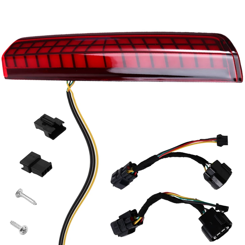 Third 3Rd Brake Light For Toyota Prado 250 LC250 2024, High Mount Brake Light, Rear Running Light+Brake+Turn Signal