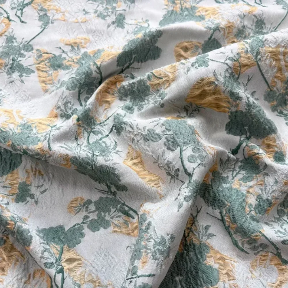 

Жаккардовая ткань, одежда, ветровка, костюм, тканая парча, модные ткани для шитья по метрам, одежда, материал для шитья своими руками, ткань