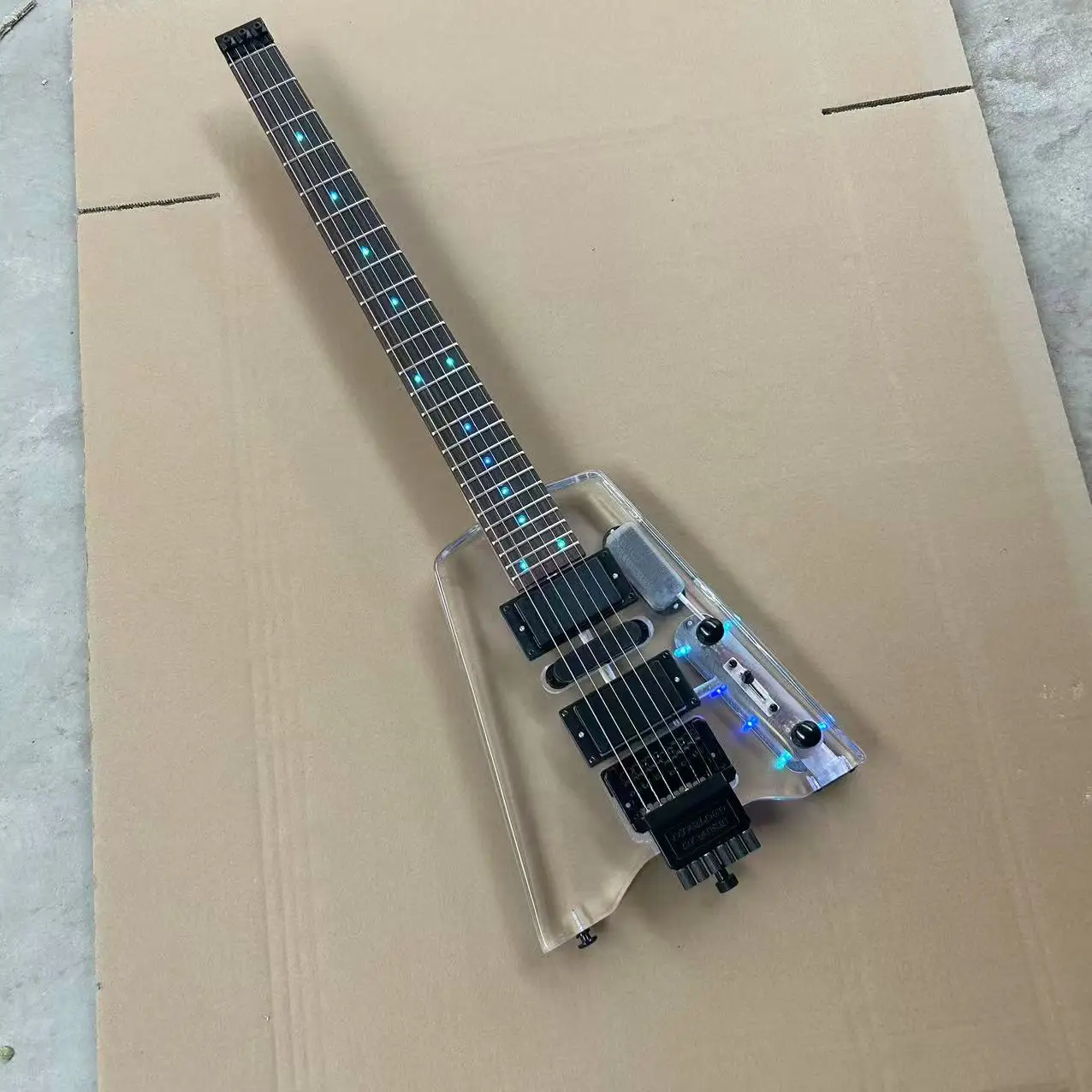 الأسهم، كريستال خمسة سلسلة الغيتار الكهربائي أضواء قوس قزح LED، وتجارة الجملة والتجزئة