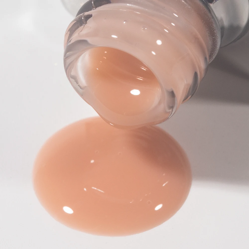 KODIES GEL Milky Nude Gel Nail Polish Color Rubber Base Coat 15ML Vernis Semi Permanent UV/LED  Natural Camouflage Structure Gel