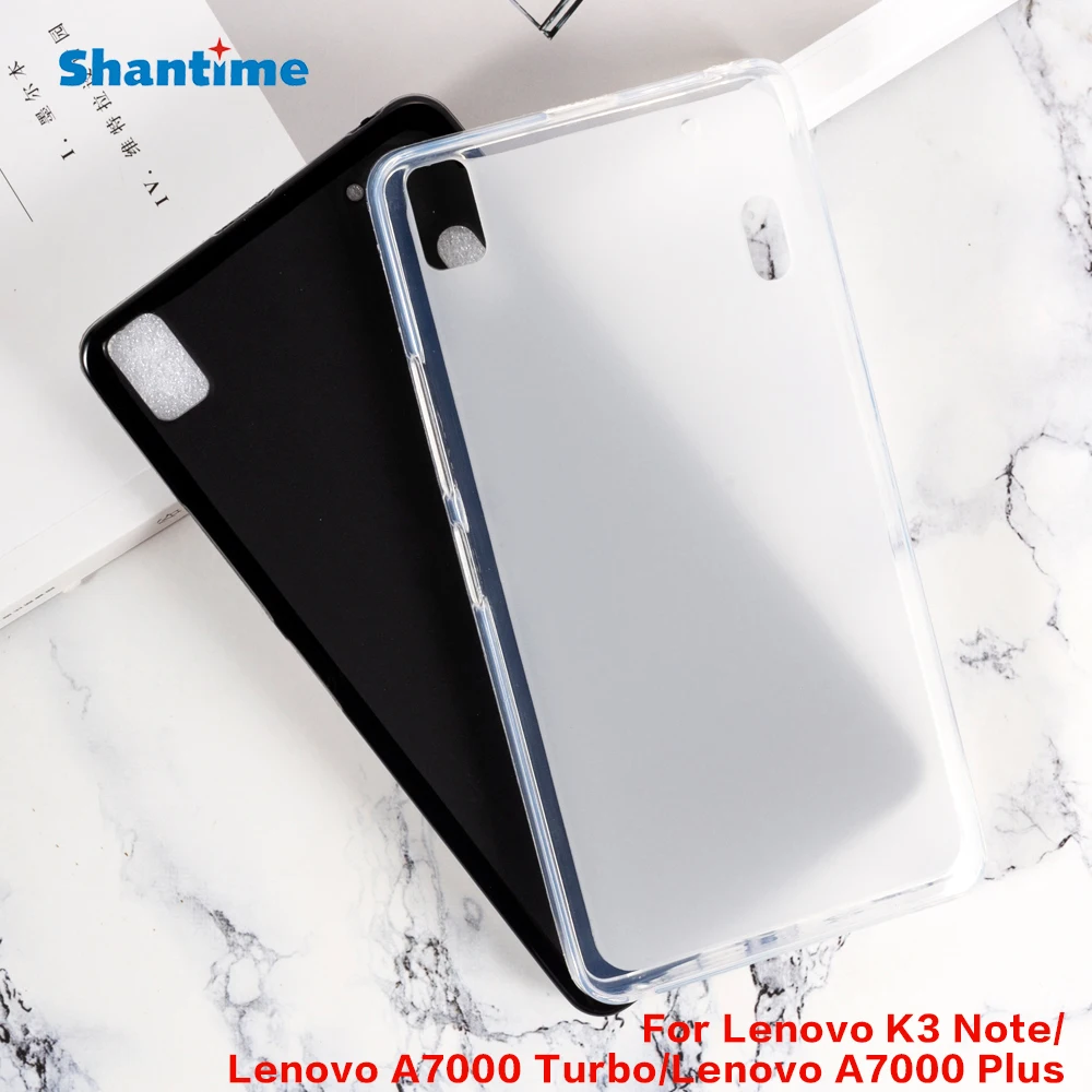 For Lenovo K3 Note Gel Pudding Silicone Phone Protective Back Shell For Lenovo A7000 Turbo Lenovo A7000 Plus Soft TPU Case