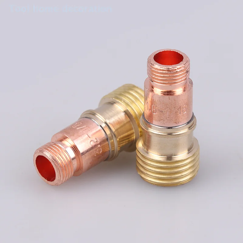 4 ชิ้นเชื่อม TIG 1.6/2.4/3.2 มิลลิเมตรสีขาวเซรามิคหัวฉีดถ้วยอลูมินาชุดไฟฉาย WP17 18 26 Stubby Collets Body Gas ชุดเลนส์