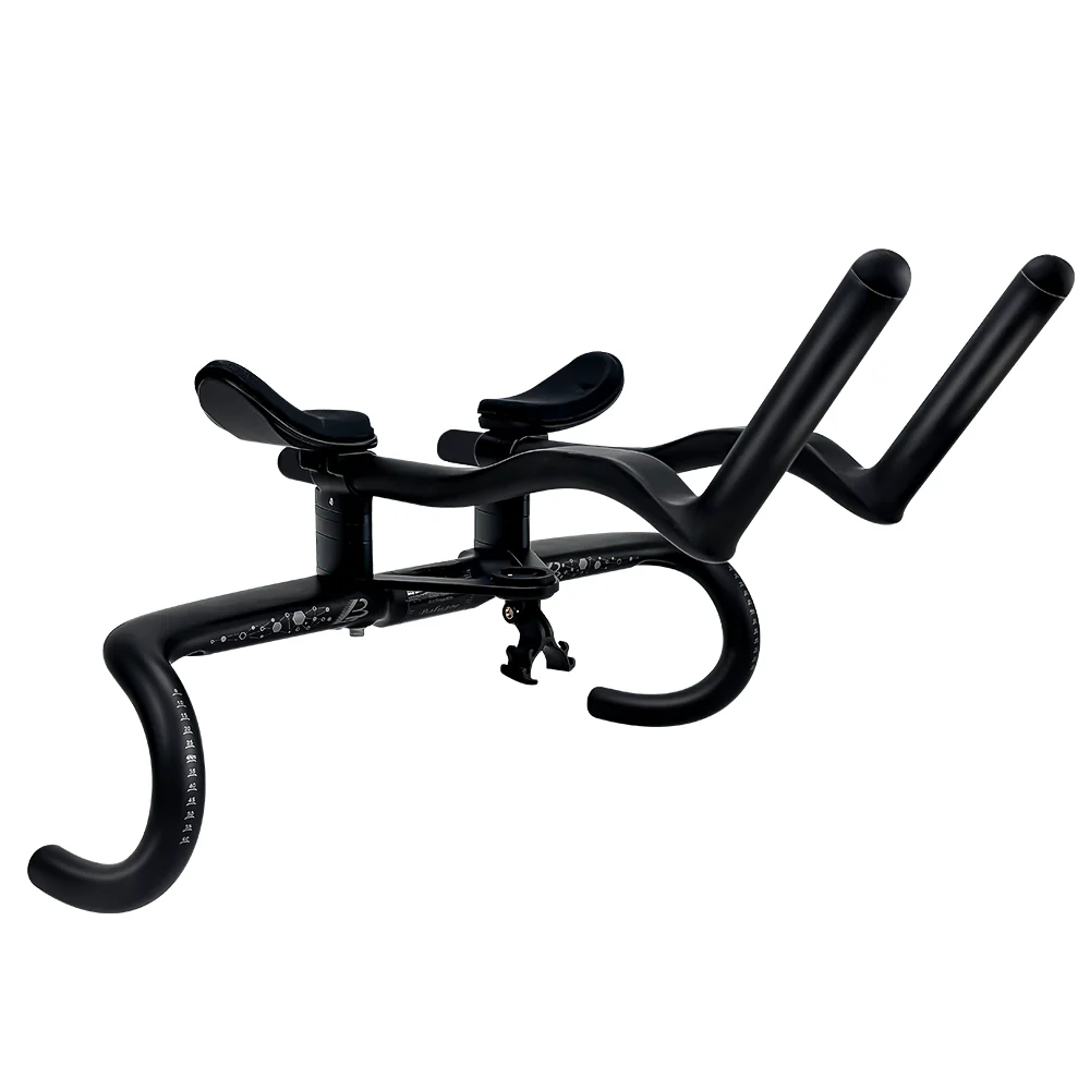 مقبض دراجة من ألياف الكربون من BALUGOE، مقود الترياتلون للطيران، مقود دراجة TT