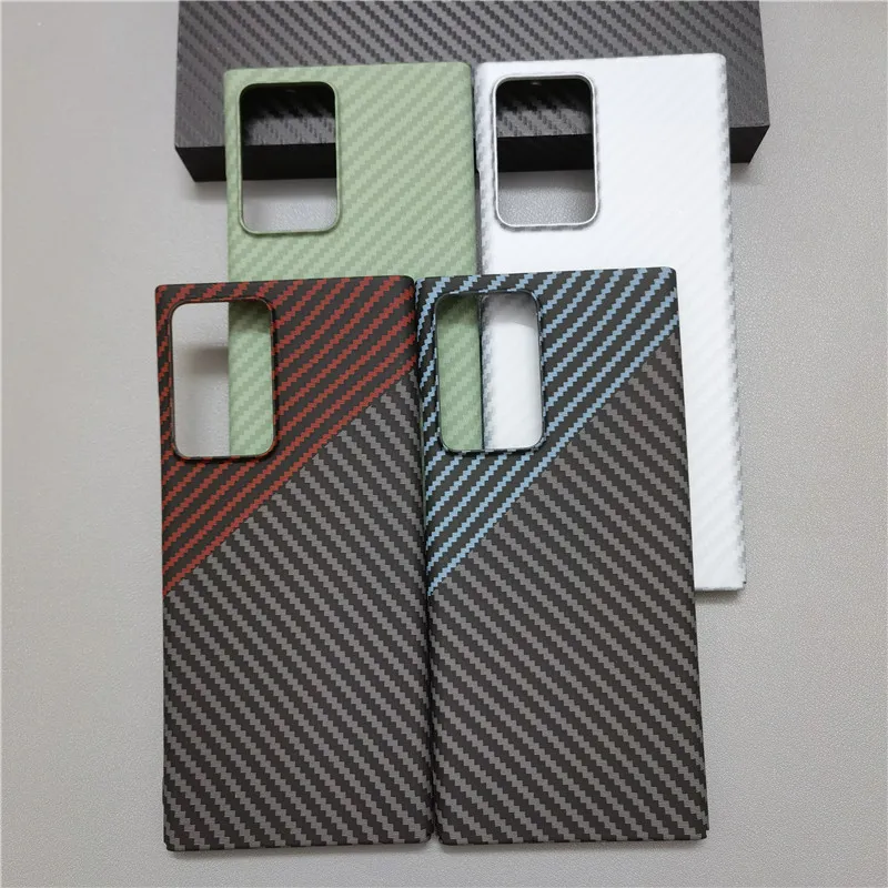 For Samsung Galaxy S24 Plus Case Hard carbon fibre Slim Protective Back Cover Case For Samsung S24 Ultra S24 Full Cover Shell