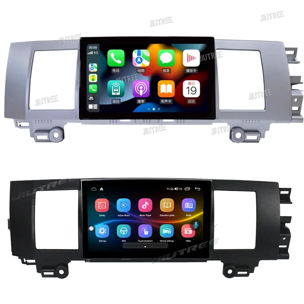 Car Radio Tesla Style 128G Android 12 for Jaguar XF 2007-2012 Multimedia Stereo Video Player GPS Navi Head Unit Wireless Carplay
