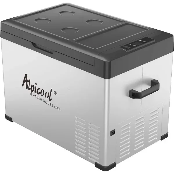 Alpicool C40 Portable Refrigerator, 12 Volt Car Freezer, 42 Quart(40 Liter) Fast Cooling 12V Fridge Cooler for RV, Truck,Camping