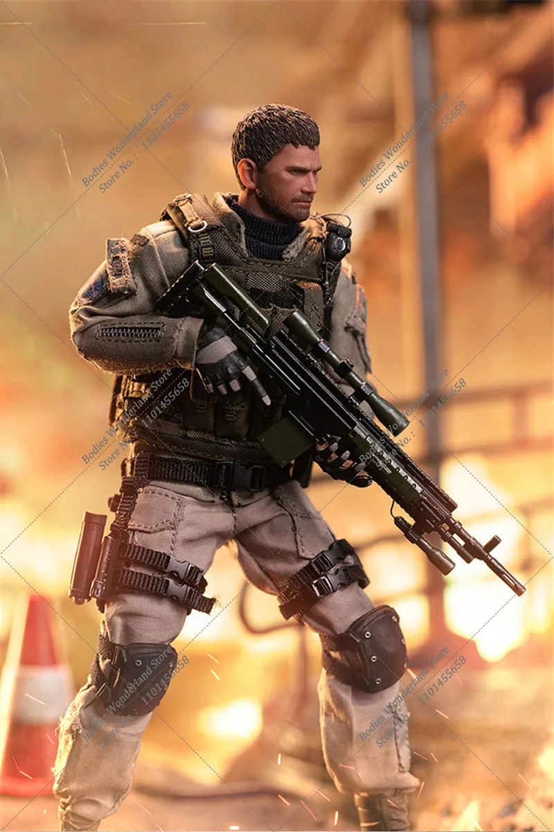 Patriot studio 1/12 skala kolekcjonerska CAPTAIN SLIVERBLADE Chris Redfield 6 Cal męski żołnierz Model postaci zabawki