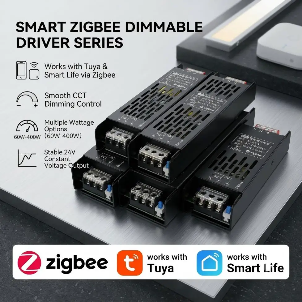 transformador-de-energia-led-inteligente-tuya-zigbee-ac175-265v-para-dc24v-com-controle-por-voz-via-app-para-alexa-google-home-e-fita-de-led-cct