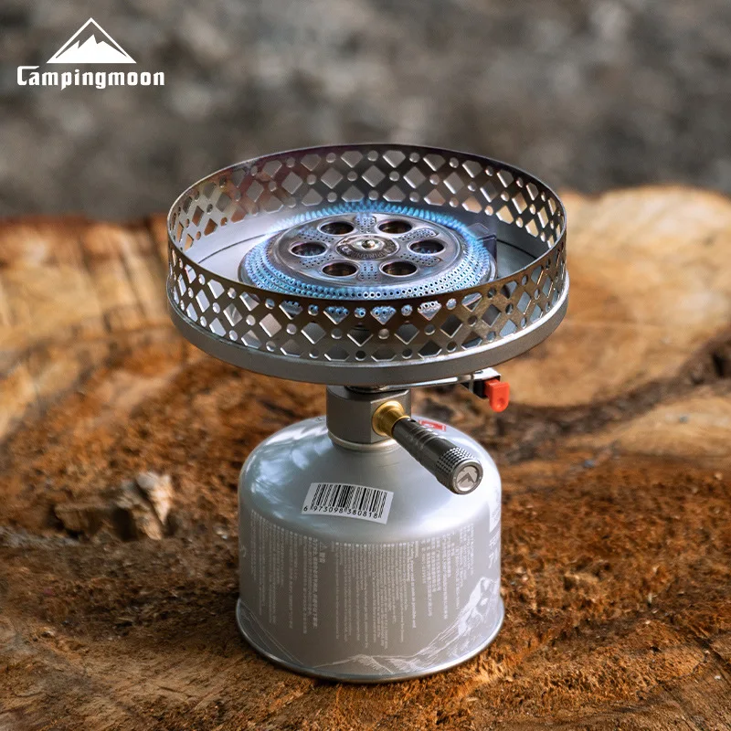 

Campingmoon OD-4 Aluminum Alloy Portable Camping Gas Stove Burner Outdoor Backpack Butane Propane Hiking Picnic Cooking Stove