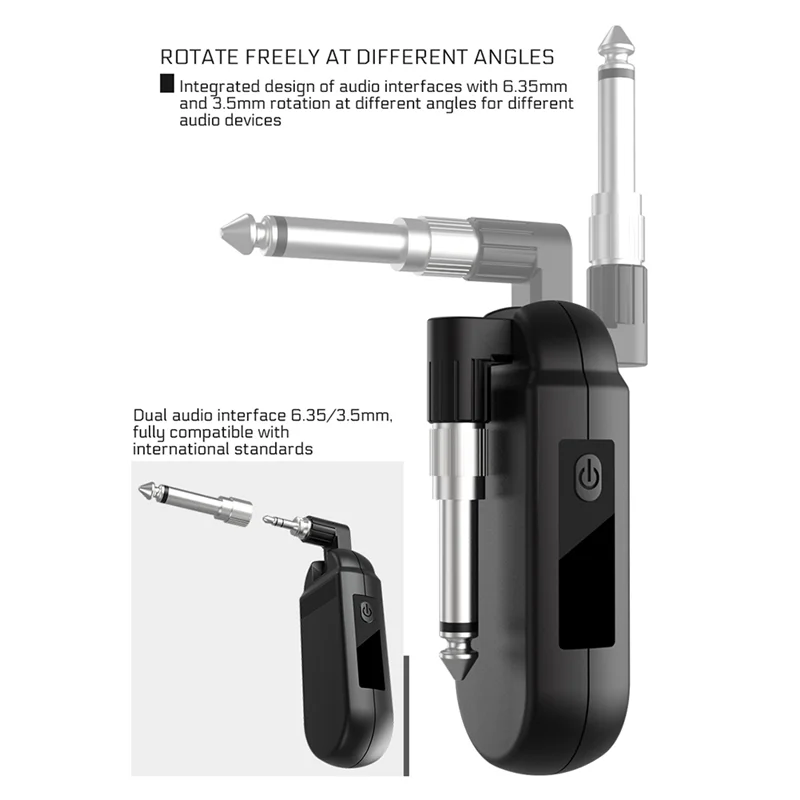 ABUE-Instrumen Saksofon Mikrofon Nirkabel Khusus Instrumen Mikrofon Kecil Panggung Luar Ruangan Mikrofon Klip Nirkabel