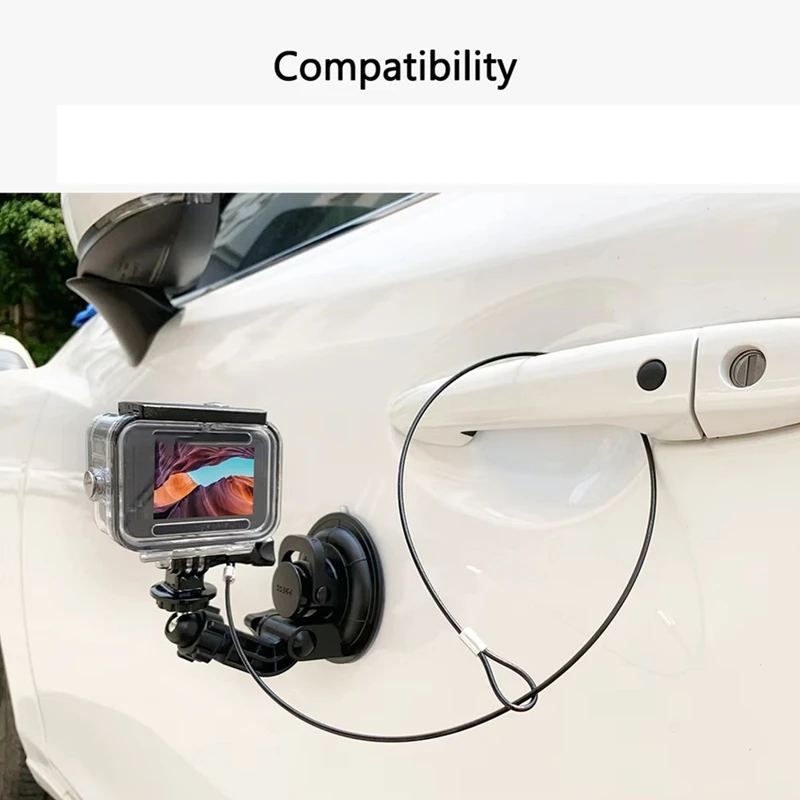 Anti-Lost ลวดเชือกความปลอดภัยเชือกสําหรับ GoPro 12 11 10 9 8 SJCAM AKASO Insta360 X4 X3 สําหรับ DJI OSMO Action 4 กระเป๋า 3