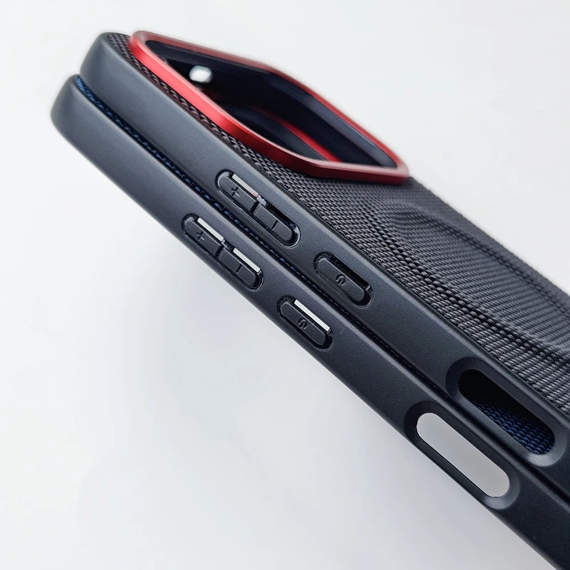 Funda For Infinix Note 60 Pro Case Magnetic Luxury Carbon Fiber Pattern PU Leather＋TPU Anti-fall Wireless Charging Phone Cover