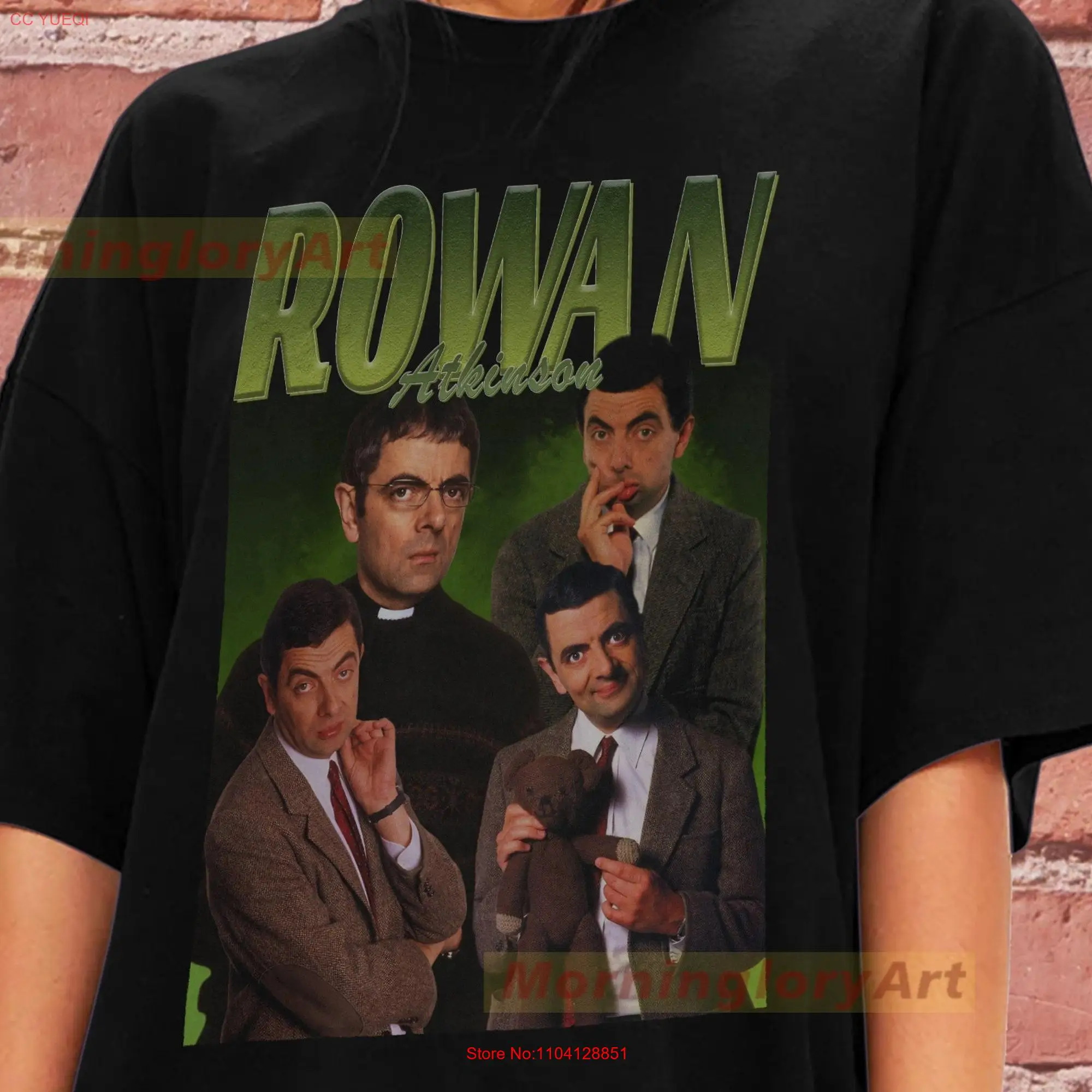 Rowan Atkinson T Shirt SweaT Sweater Cotton Clothing long or short sleeves