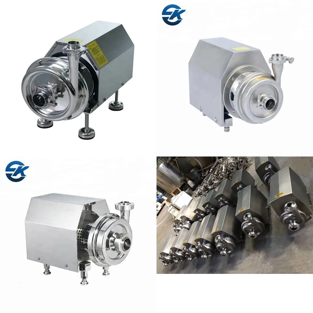 

Centrifugal Beer Pump for Brewing Equipment Sanitary Stainless Steel SS304 SS316L Food Grade Brewery Pump Homebrew Pump