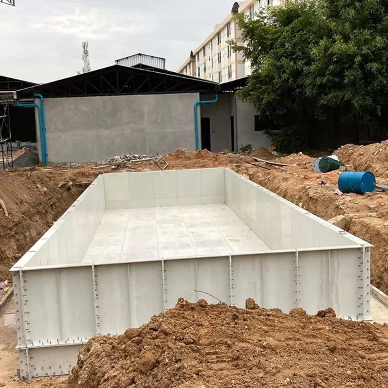 Customized Garden Home Underground Fiberglass Swimming Pool Formwork Custom Modular Large Swimming Pool With