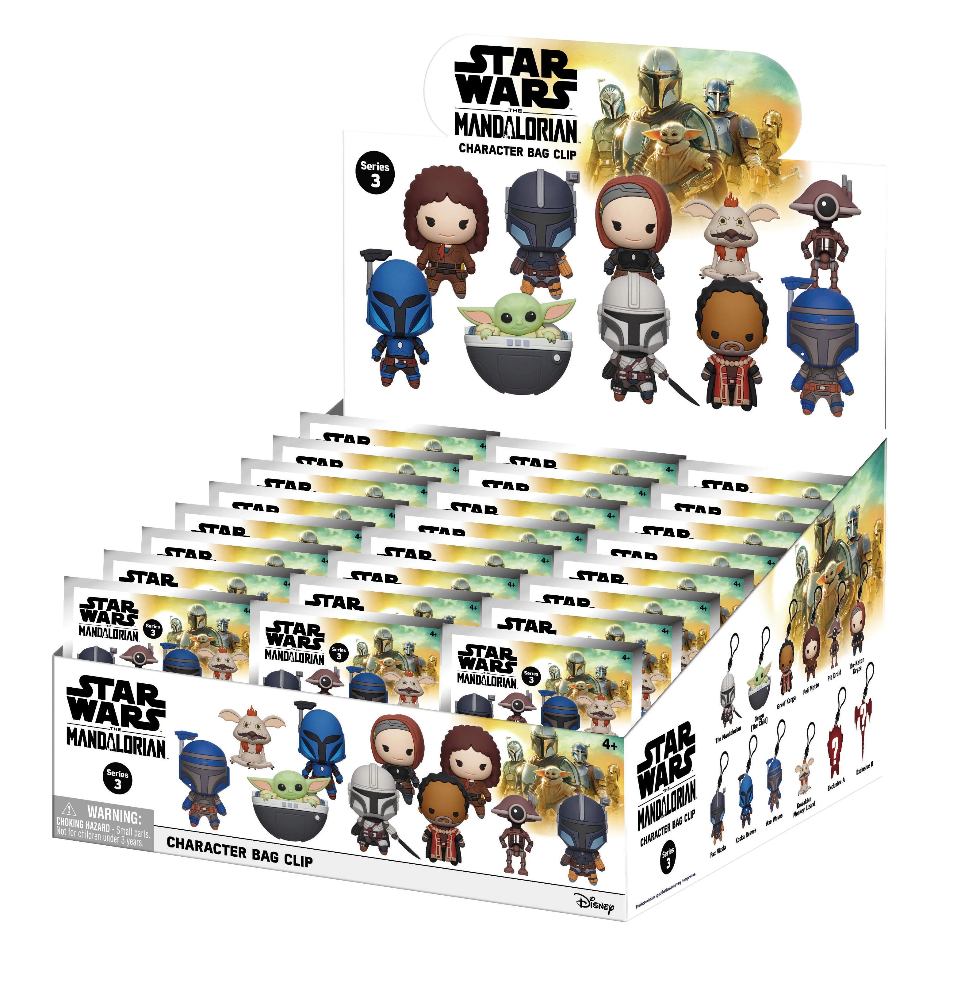 Star Wars Officially Licensed Blind Box The Mandalorian Grogu Keychain 1Pc Gift Surprise Bag Star Wars