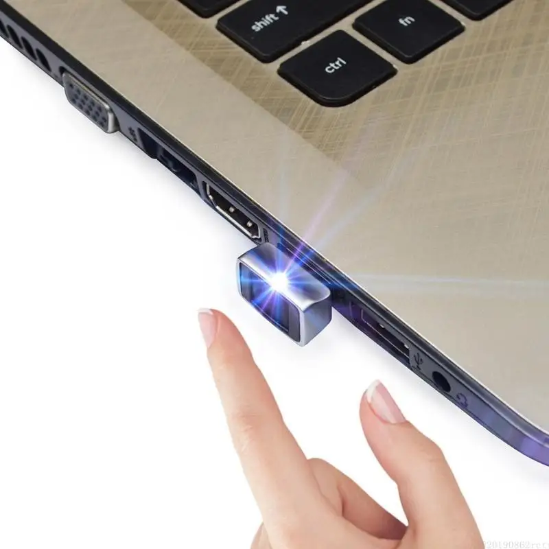 D5BB mini USB draagbare vingerafdruklezer voor aanraakbeveiliging voor pc -computer voor wind