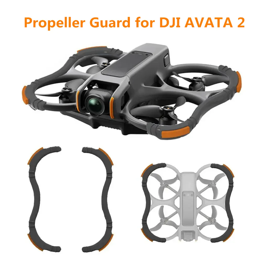 ใบพัดยามกันชนสําหรับ DJI Avata 2 ตัวป้องกันแรงกระแทก Anti-collision กันชนใบพัดป้องกันอุปกรณ์เสริม Drone