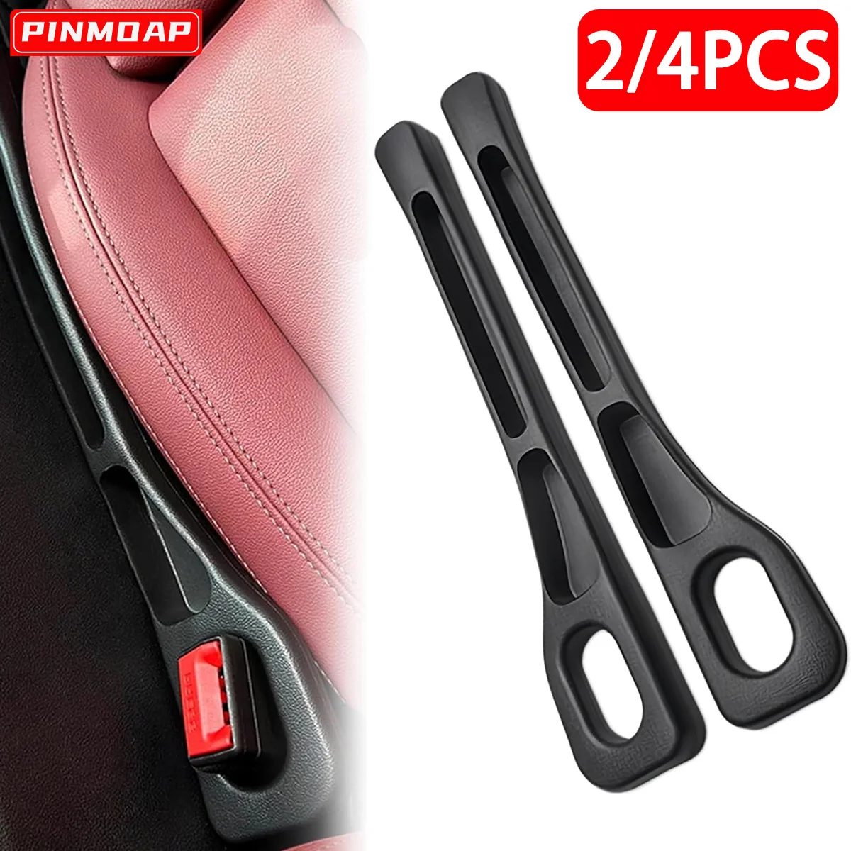 PINMOAP Caja de almacenamiento para huecos de asiento, organizador de relleno para huecos de asiento de motores generales, herramienta de almacenamiento, diseño de ranura de almacenamiento para llaves de teléfonos móviles