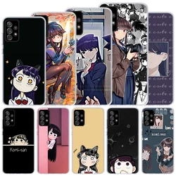 Komi Can't Communicate Soft Case For Samsung Galaxy A15 A14 A13 A12 A55 A54 A53 A52 Phone Cover A35 A32 A33 A25 A23 A22 A05S A04