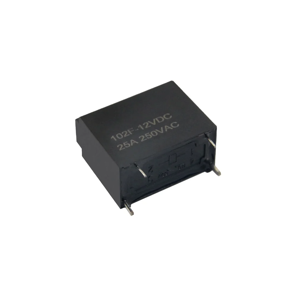 50PCS GBeelee BL-JDQ-102F Produsen China OEM Relay Daya Tinggi 12v 4pin 20a 25a Relay Mini Pcb 250vac Relay Listrik Untuk AC
