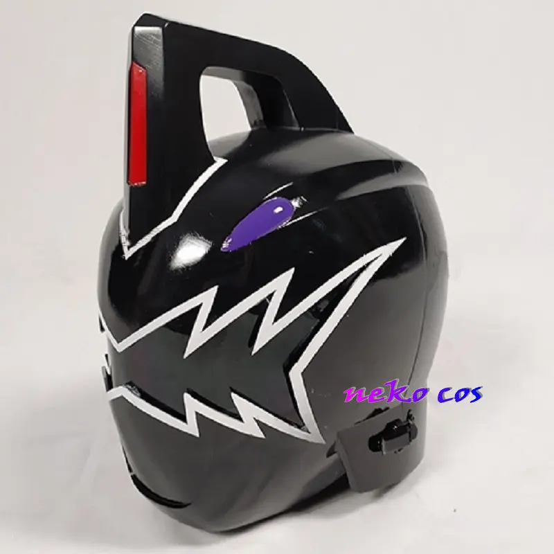 nekocos Bakuryuu Sentai Abaranger AbareBlack  Helmet  Mask resin Cosplay costume Custom size  Props Toy Gift Halloween Role Play view 2