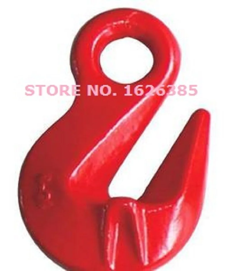 1.12--5.3Ton G80 clevis grab hook eye shortening grab hook industrial  lifting forged alloy steel hoist hook crane winch chain