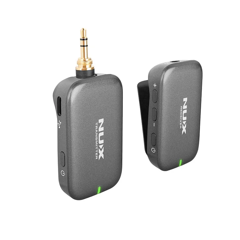 NUX 5.8 GHz Wireless In-Ear Monitoring System 24-bit / 40 kHz High-quality STEREO Audio Transmitting NUX B-7PSM