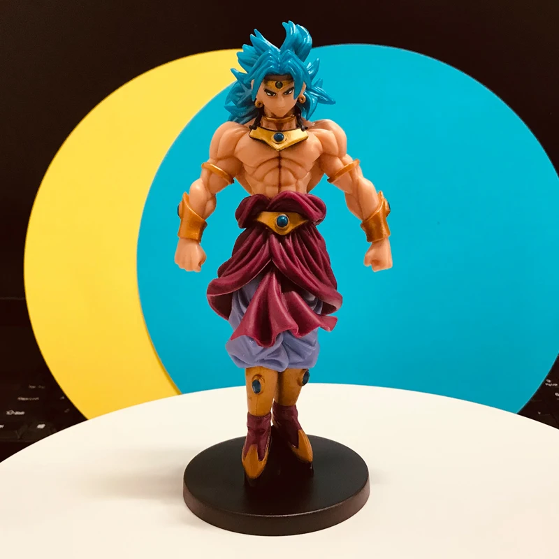 Anime Figure Dragon Ball Broli DBZ Super Action Figures Toy PVC Collection Model Toys For Kids Christmas Birthday Gift 19cm