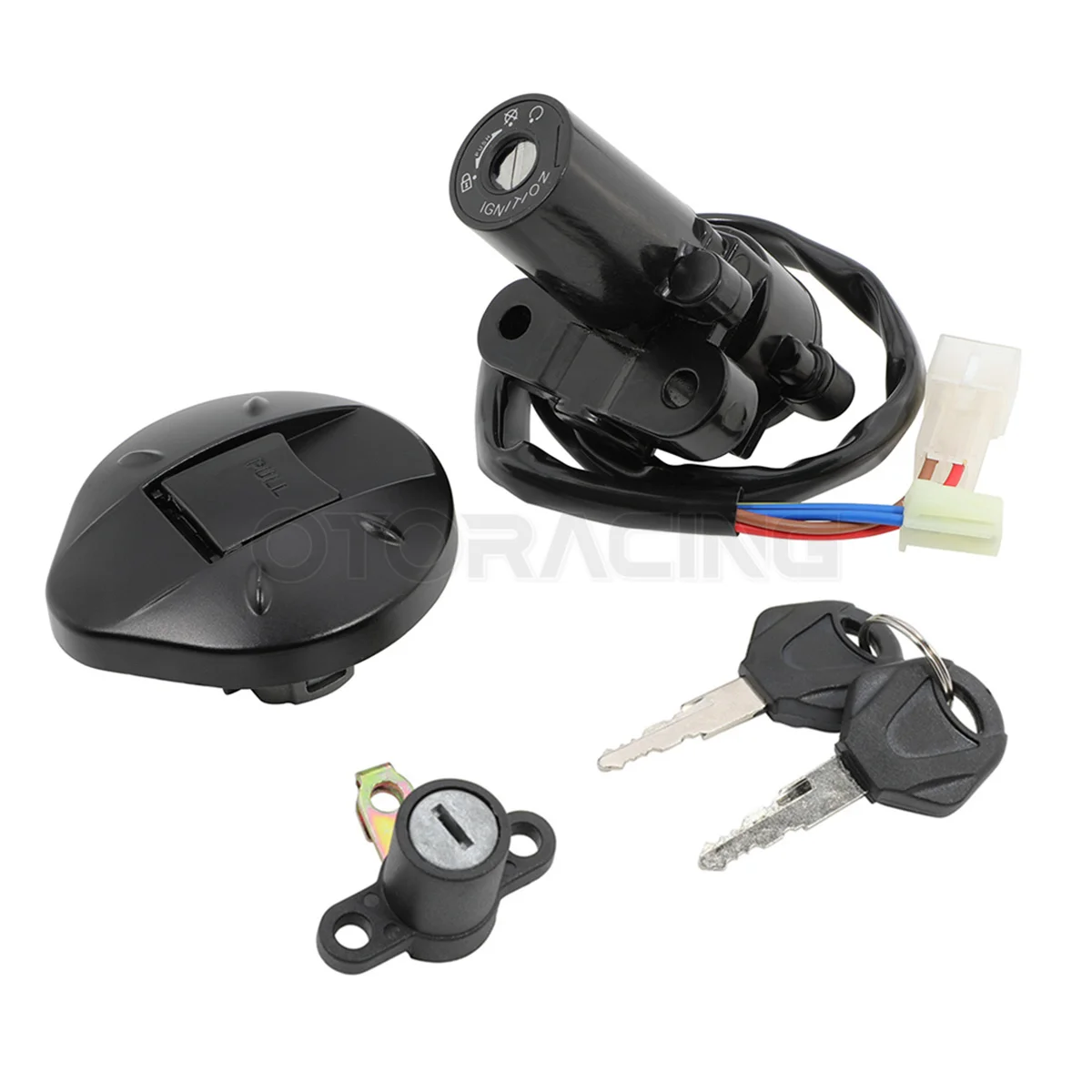 

Motorcycle Ignition Switch Fuel Gas Cap Seat Lock Key Kit For Yamaha XT660 XT660R XT660X XT-660 XT 660 R X 2004-2011/2014