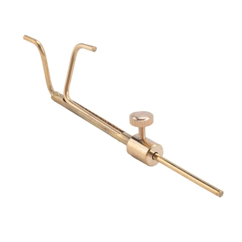 ABKV-5X Brass Violin Luthier Tools Kit Violin Sound Post Set Sound Post Installation Tool,Violin Making Repair Tools