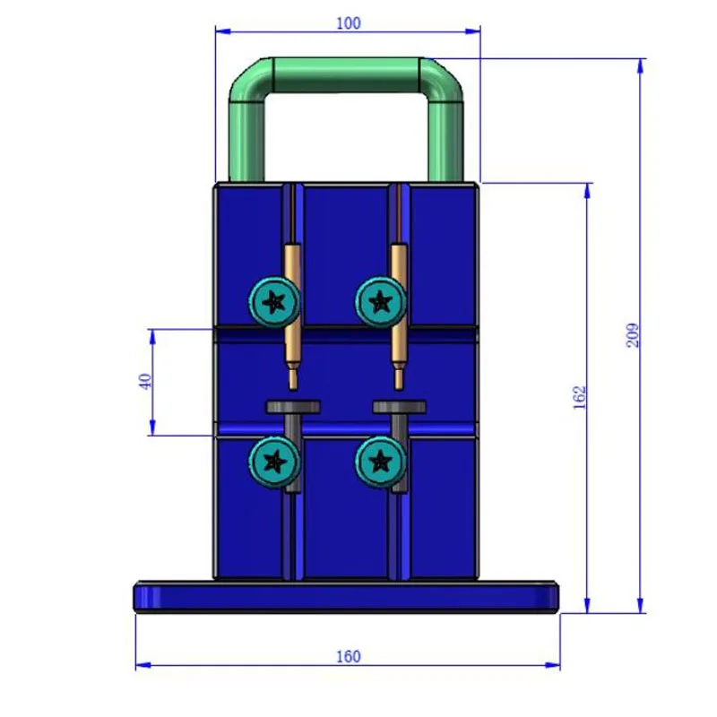 Dual-station gem leveler, gem leveler, docking adapter, 5.8/6.0MM Dop Stick transfer fixture, gemstone faceting tool