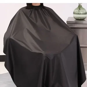 Professional Hairdresser Hairdressing Salon Black Cover DwaterProof Anti Fragmentation Hair Protection 11 Main Sales Capa Barbeiro - №12